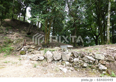 美濃金山城の枡形虎口 美濃金山城の枡形虎口 68480449