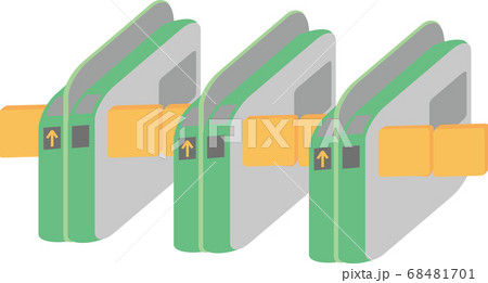 自動改札 自動改札 68481701