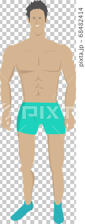 半裸的男人 半裸的男人 68482414
