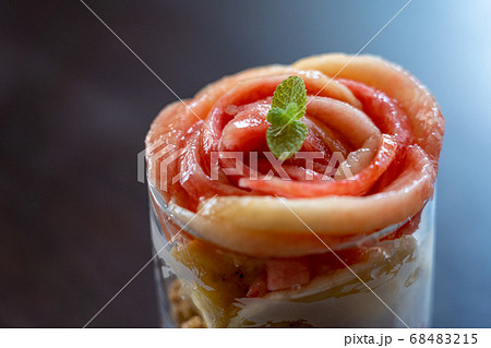 飛騨桃のパフェ 飛騨桃のパフェ 68483215