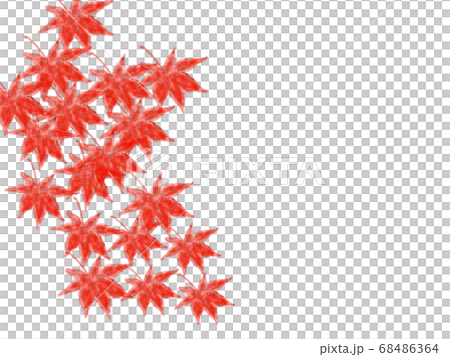 Autumn leaves handwriting style 68486364