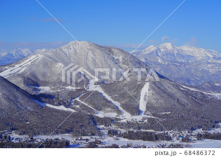 高社山、下高井郡、長野県、日本 68486372