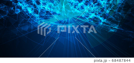 Quantum processing. Deep learning artificial intelligence 68487844