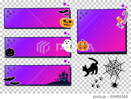 Halloween_Pumpkin, ghost and mansion caption base (small) 68488368