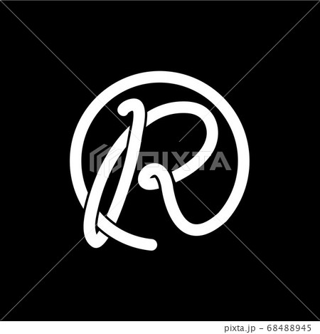Circle Letter R logo design Circle Letter R logo design 68488945