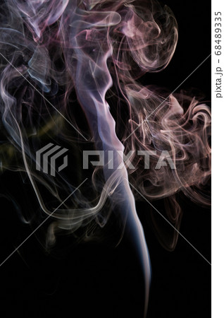 Purple curly transparent smoke flow Purple curly transparent smoke flow 68489335