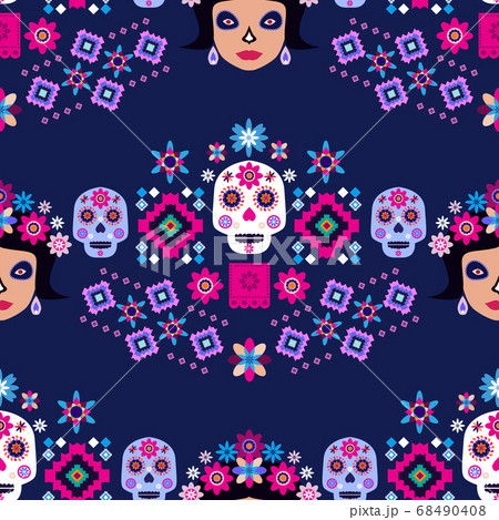 Mexican pattern Mexican pattern 68490408