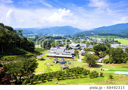川場田園プラザ俯瞰 68492315