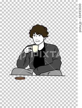 喝咖啡的男人 68493600