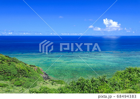 平久保崎の絶景　南国のイメージ　石垣島 68494383