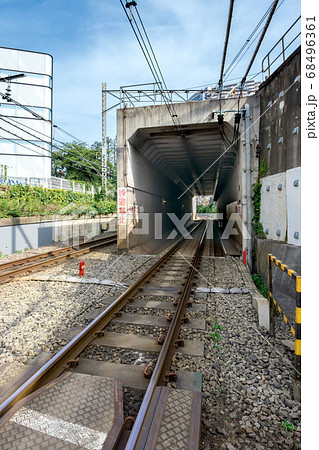 長者丸踏切 68496361