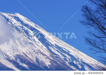 富士が嶺高原よりの富士の雄姿 68499004