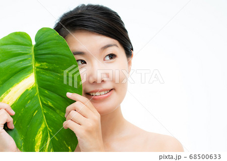 美容イメージ 女性の顔 68500633