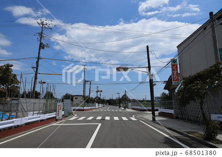 双葉郡富岡町 閑散とした街角 双葉郡富岡町 閑散とした街角 68501380
