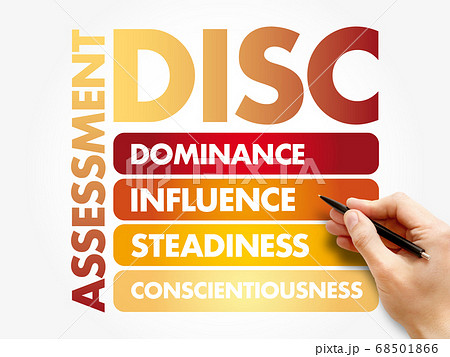 DISC, business and education concept 68501866