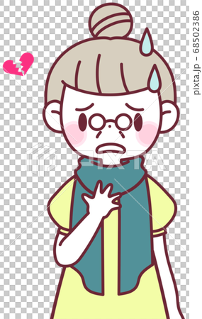 Senior woman with disillusioned face Senior woman with disillusioned face 68502386