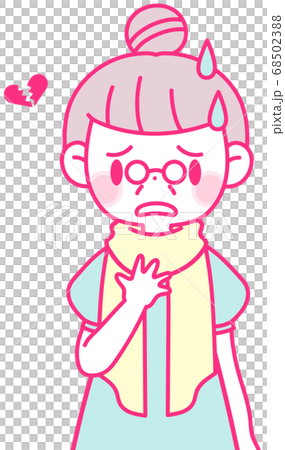 幻滅した顔のシニア女性 幻滅した顔のシニア女性 68502388