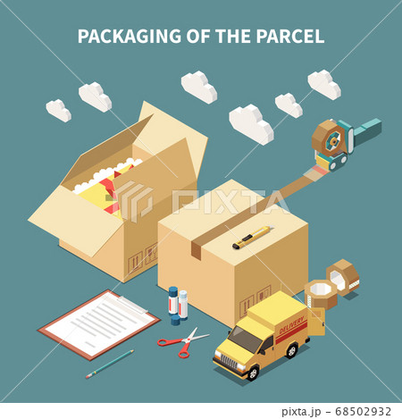 Parcel Packaging Concept 68502932