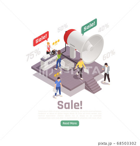 Sale Customer Loyalty Background 68503302