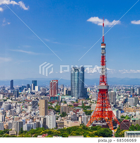 春の東京都市風景 春の東京都市風景 68506069