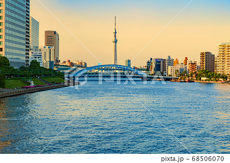 東京ウォータフロント 夕景 東京ウォータフロント 夕景 68506070