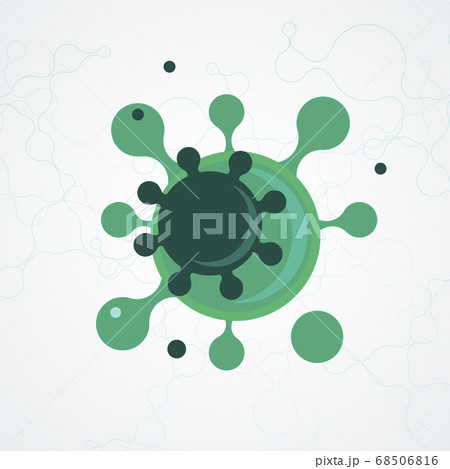 Coronavirus COVID-19 icon. Global pandemic alert. Vector illustration Coronavirus COVID-19 icon. Global pandemic alert. Vector illustration 68506816