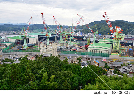 造船所の風景 68506887