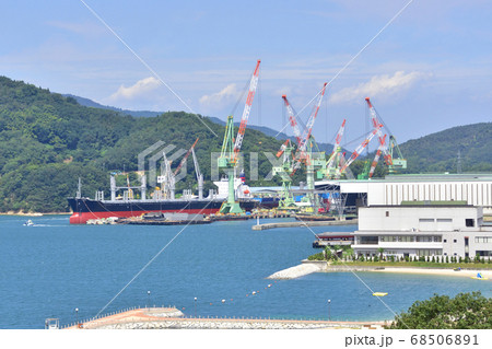 造船所の風景 68506891