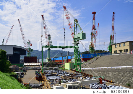 造船所の風景 造船所の風景 68506893