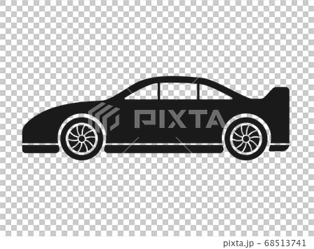 スポーツカーのアイコンイラスト 68513741