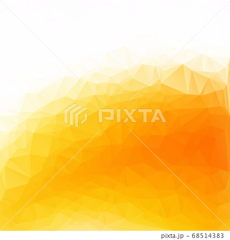 Orange Polygonal Mosaic Background, Creative 68514383