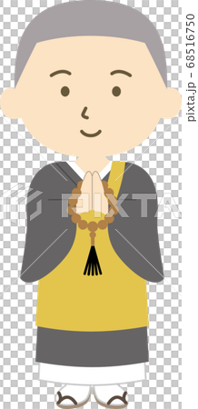 和尚的微笑 68516750