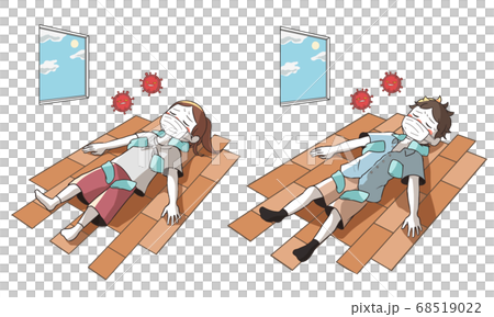 由於中暑和新的冠狀病毒而崩潰的室內結冰 68519022