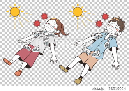 由於中暑和新的冠狀病毒而結冰 68519024