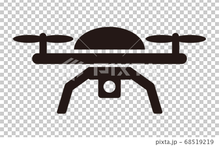 ドローン アイコン素材のイラスト素材