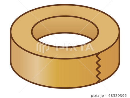 ガムテープのイラスト素材