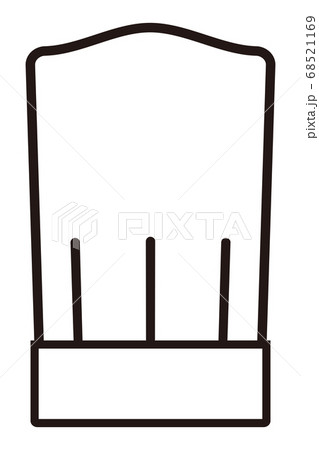 コック帽子のイラスト素材