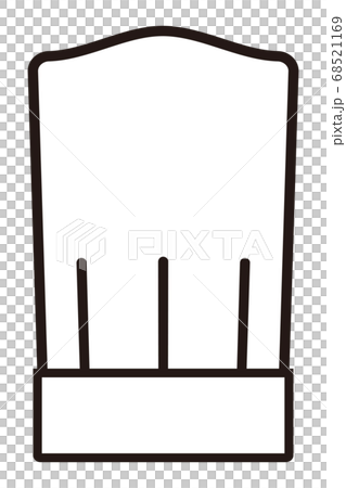 コック帽子のイラスト素材