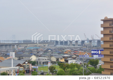 坂出駅から岡山駅までの瀬戸大橋線車窓からの風景 坂出駅から岡山駅までの瀬戸大橋線車窓からの風景 68521970