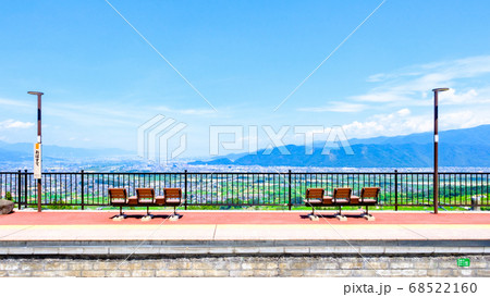 姨捨駅から善光寺平の眺め 68522160