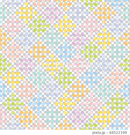 Ichimatsu traditional pattern colorful background - Stock Illustration ...