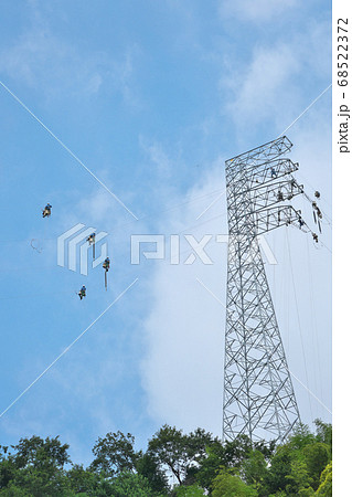 高圧電線架け替え工事 高圧電線架け替え工事 68522372