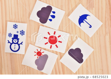 お天気カード 68525023