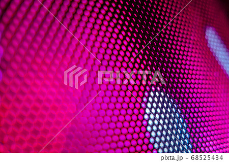 CloseUp LED blurred screen. LED soft focus 68525434