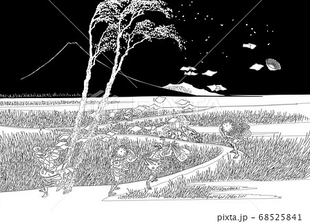 葛飾北斎イメージ駿州江尻線2 葛飾北斎イメージ駿州江尻線2 68525841