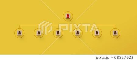 Wooden block cube on background with icon human Wooden block cube on background with icon human 68527923