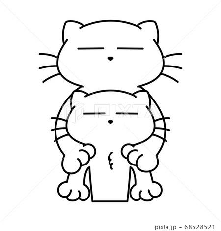 ねこ_親子_きょうだい ねこ_親子_きょうだい 68528521