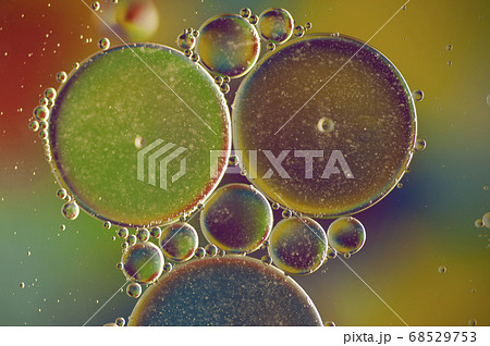 photo of multi-colored drops of oil close-up on a colored background for the background 4 photo of multi-colored drops of oil close-up on a colored background for the background 4 68529753