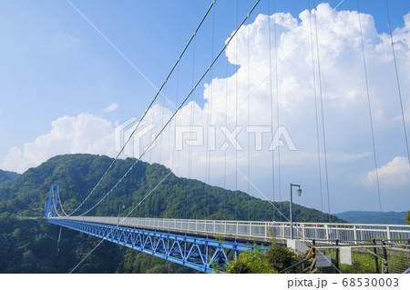 常陸太田市の竜神峡大吊橋とバンジージャンプ 68530003