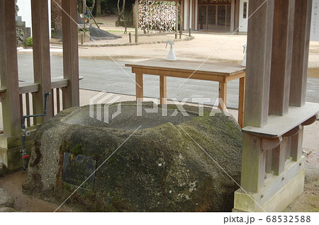 太宰府市竈門神社・使用禁止の手水舎 太宰府市竈門神社・使用禁止の手水舎 68532588
